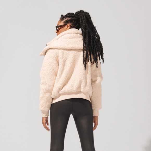 POPFLEX Cream and Brown Jacket - Picture 3 of 11